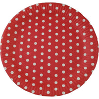 Red Party Paper Plates | Fashion Jewellery Outlet | Fashion Jewellery Outlet