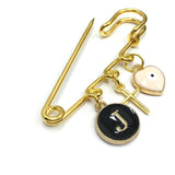Alloy Evil Eye Safety Pins | Fashion Jewellery Outlet | Fashion Jewellery Outlet