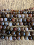 Brown Fossil Gemstone Beads | Fashion Jewellery Outlet | Fashion Jewellery Outlet