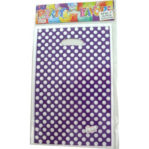 Party Favor Bags, Purple | Fashion Jewellery Outlet | Fashion Jewellery Outlet