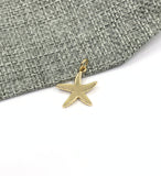 Back side of Sparkling CZ Starfish Pendant