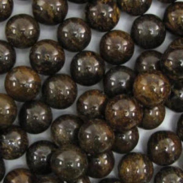 8mm Bronzite Bead | Fashion Jewellery Outlet | Fashion Jewellery Outlet