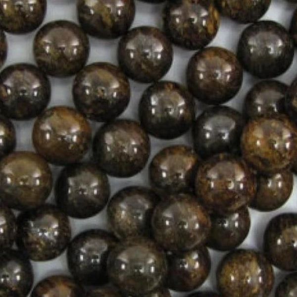 10mm Bronzite Bead | Fashion Jewellery Outlet | Fashion Jewellery Outlet