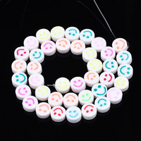 Smiley face rubber beads | Fashion Jewellery Outlet | Fashion Jewellery Outlet
