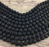 12mm Lava Bead | Fashion Jewellery Outlet | Fashion Jewellery Outlet