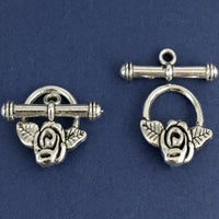 8 Sets Antique Silver Jewelry Toggle | Fashion Jewellery Outlet | Fashion Jewellery Outlet