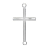 Sterling Silver Cross connector | Fashion Jewellery Outlet | Fashion Jewellery Outlet