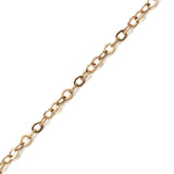 0.5mm Dull Gold Chain, Alloy Jewelry Chain | Fashion Jewellery Outlet | Fashion Jewellery Outlet