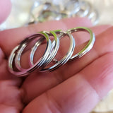 Stainless Steel Key Chain Rings | Fashion Jewellery Outlet | Fashion Jewellery Outlet