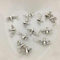 925 Sterling Silver Bird Charm | Fashion Jewellery Outlet | Fashion Jewellery Outlet
