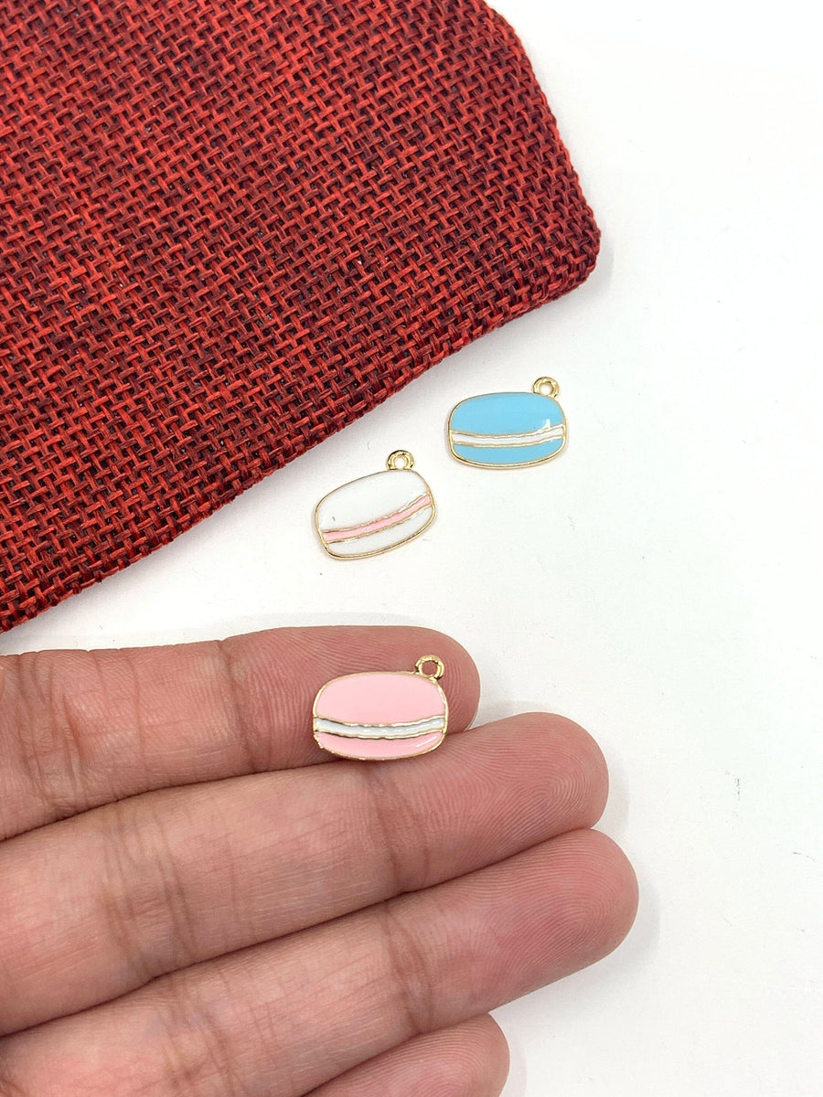 Enamel Macaron Charm Fashion Jewellery Outlet