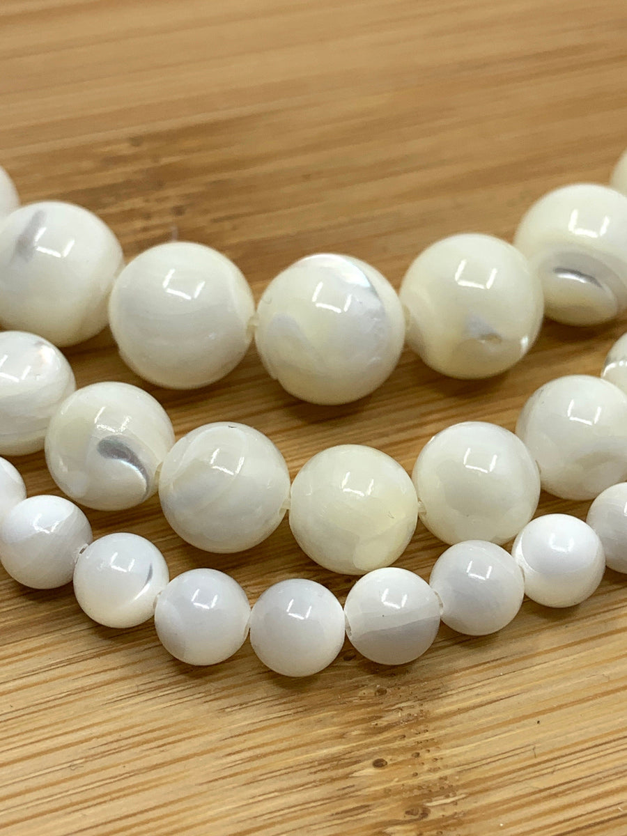 Mother of Pearl, 4 Sizes Fashion Jewellery Outlet