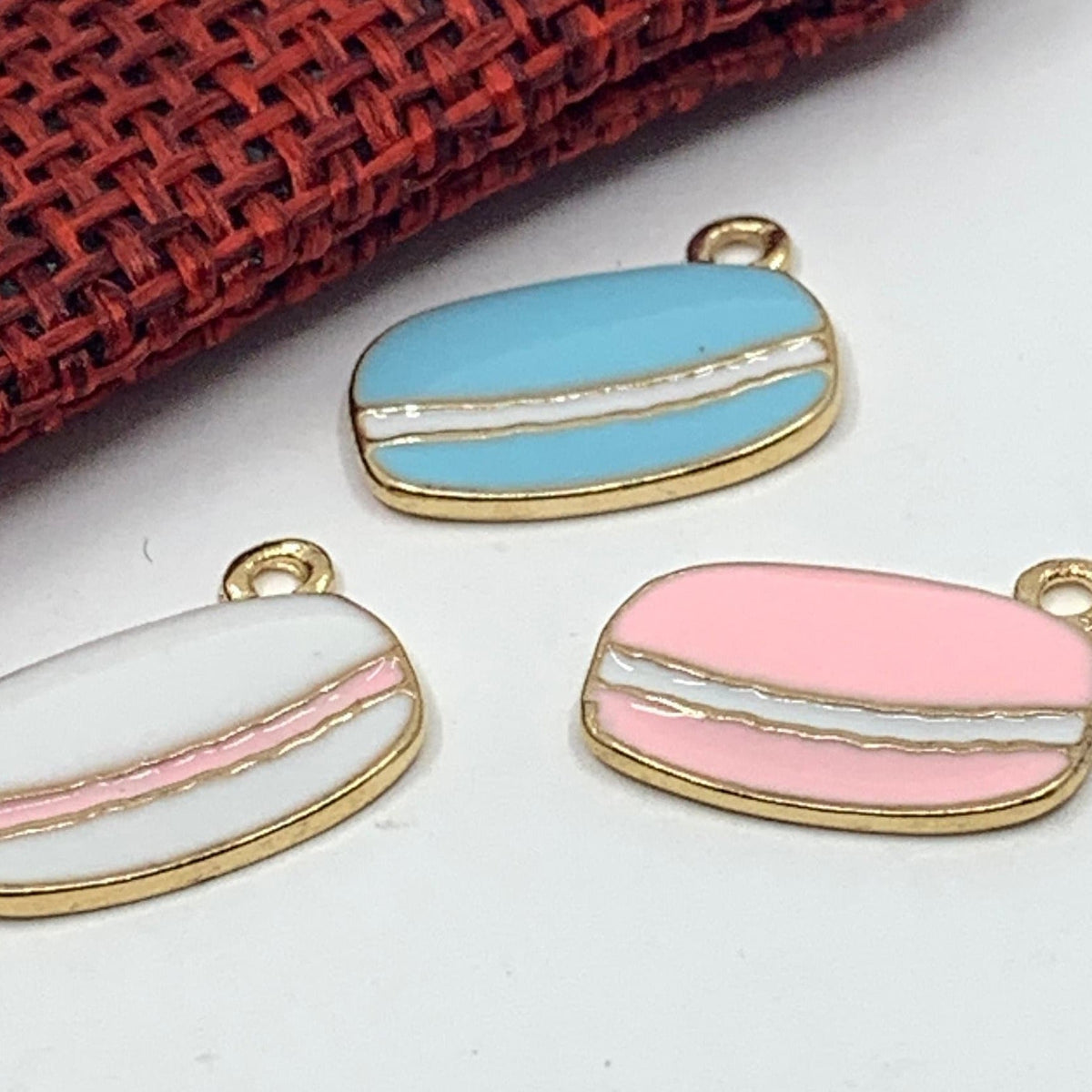 Enamel Macaron Charm Fashion Jewellery Outlet