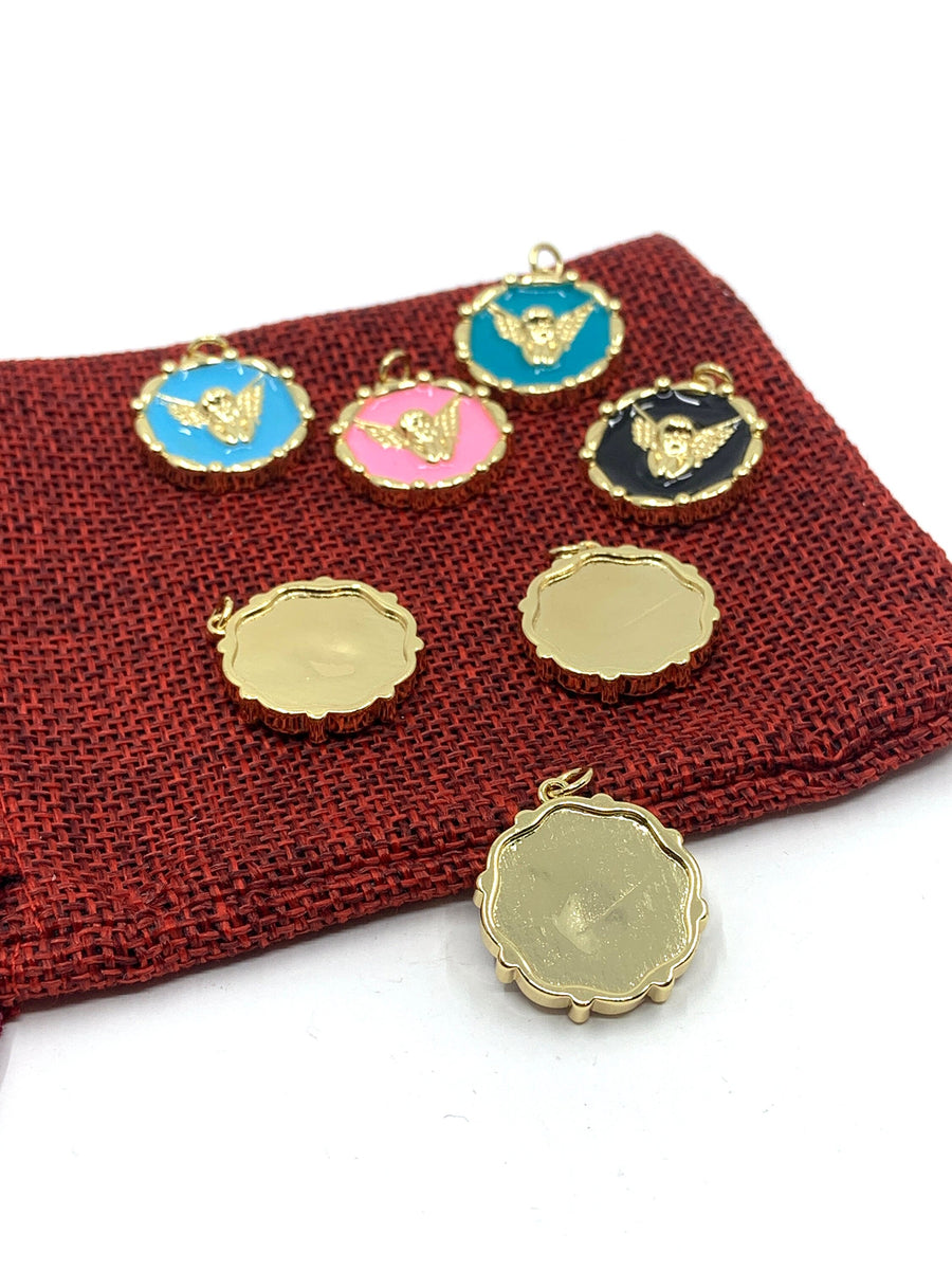 Guardian Angel Charm, 7 colors Fashion Jewellery Outlet