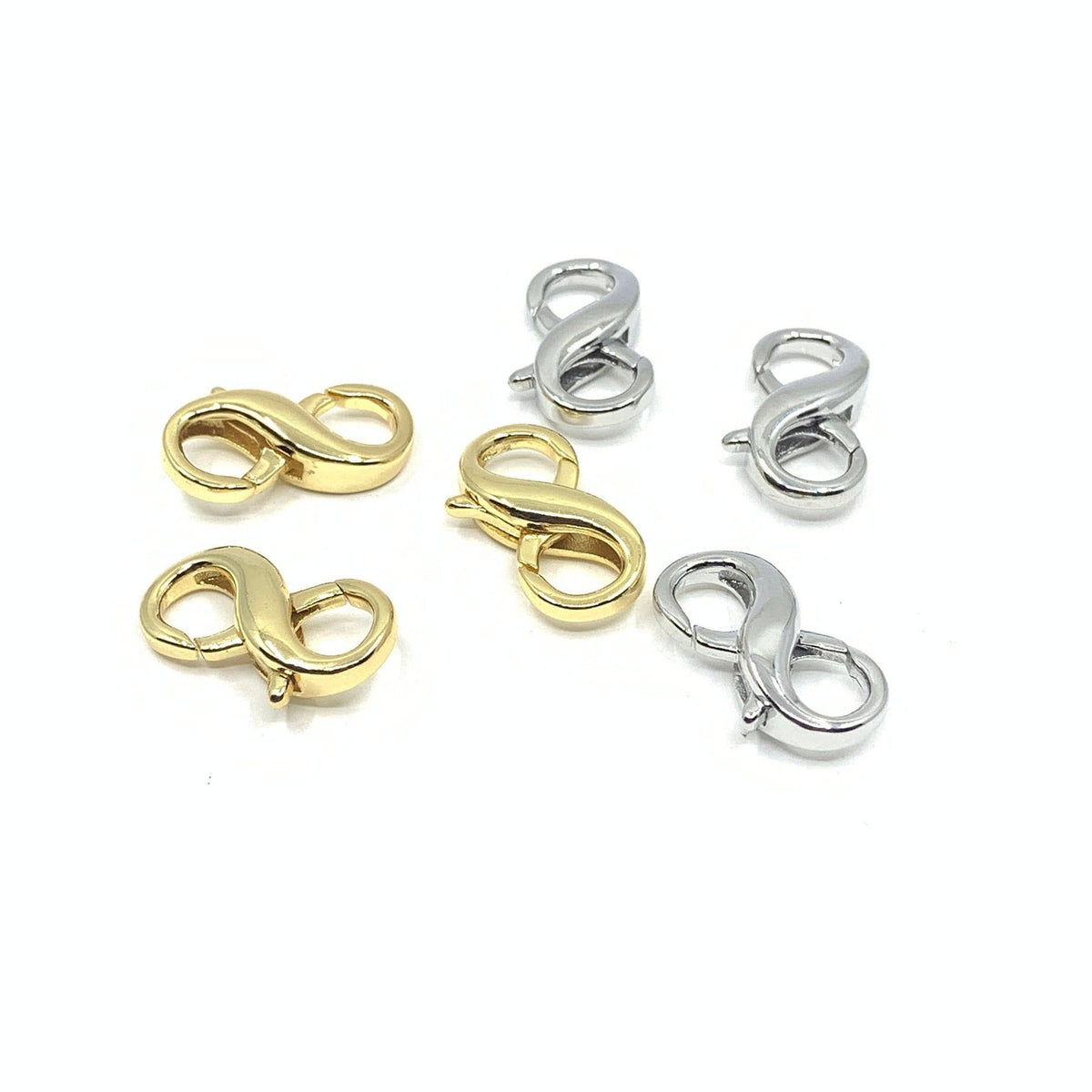 2 sided Infinity Charm Lock Fashion Jewellery Outlet