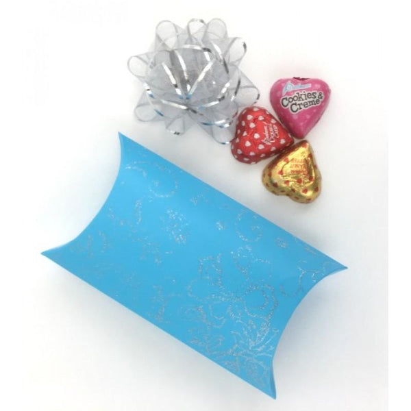 Pillow Candy Box, Blue | Fashion Jewellery Outlet | Fashion Jewellery Outlet