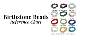 Birthstone Beads Reference Chart