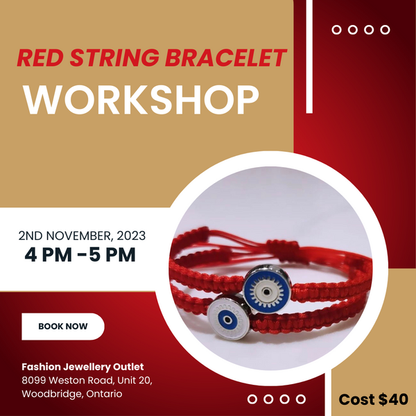 Red String Bracelet Workshop