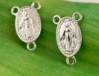 Sterling Silver Rosary Connector | Fashion Jewellery Outlet