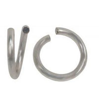 Sterling Silver Open Jump Ring 5mm -6mm | Fashion Jewellery Outlet | Fashion Jewellery Outlet