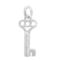 Sterling Silver Toy Key Charm | Fashion Jewellery Outlet | Fashion Jewellery Outlet