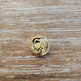 Pave Gold Lion Bead | Fashion Jewellery Outlet | Fashion Jewellery Outlet