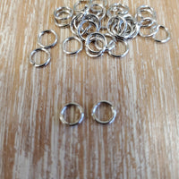 Brass Gold Plated Unsoldered Gold Jump Rings 7X0.8mm | Fashion Jewellery Outlet | Fashion Jewellery Outlet