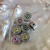 Navy / Turquoise Blue Evil Eye Bead | Fashion Jewellery Outlet | Fashion Jewellery Outlet