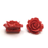 Red Rose Resin Bead | Fashion Jewellery Outlet | Fashion Jewellery Outlet