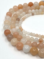 4mm, 6mm, 8mm and 10mm pink aventurine beads