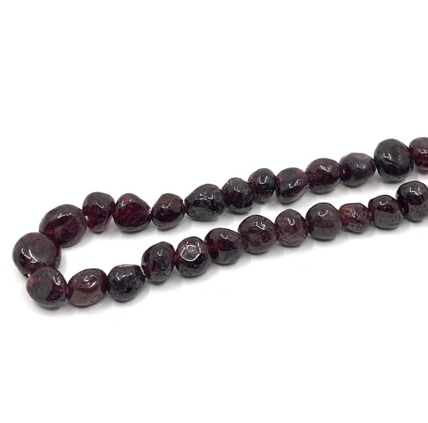 Garnet  Gemstone nugget beads