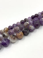 Dog Tooth Amethyst Beads in 6mm, 8mm and 10mm size