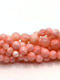 Shell Pearl Beads in pink color