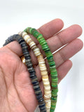 Natural Shell Heishi Beads