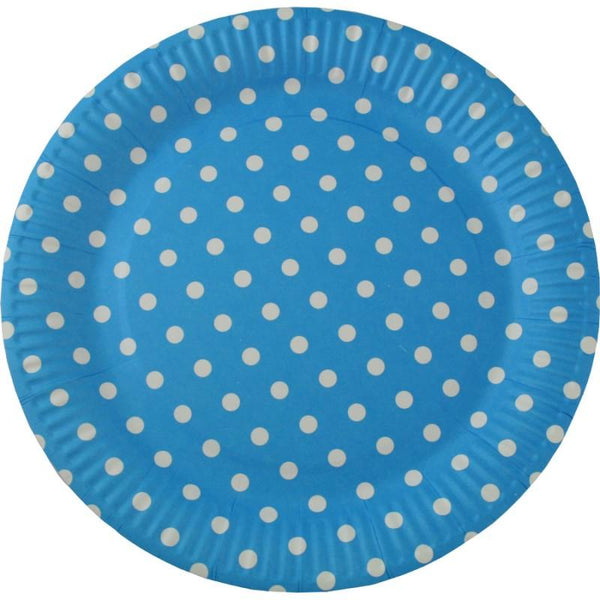 Blue Party Paper Plates | Fashion Jewellery Outlet | Fashion Jewellery Outlet