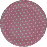 Light Pink Party Paper Plates | Fashion Jewellery Outlet | Fashion Jewellery Outlet