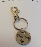 Personalized Pet Name Custom Keychain| Fashion Jewellery Outlet | Fashion Jewellery Outlet