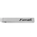 3D Bar Personalized Laser Engraved Name Bar | Fashion Jewellery Outlet | Fashion Jewellery Outlet