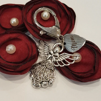 Mom Key Chain with Angel Charm | Fashion Jewellery Outlet | Fashion Jewellery Outlet