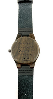 Laser Engraved Wood Watch with Box | Fashion Jewellery Outlet | Fashion Jewellery Outlet