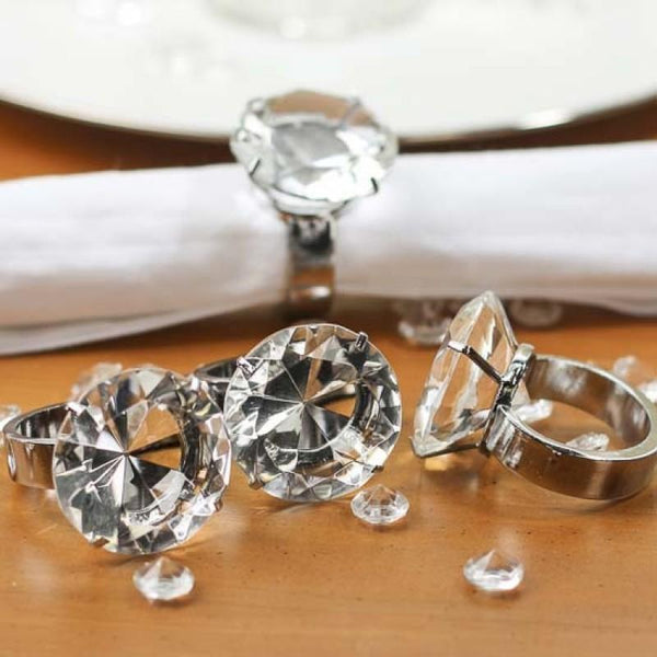 Diamond Napkin Ring | Fashion Jewellery Outlet | Fashion Jewellery Outlet