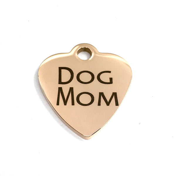 Dog Mom Laser Engraved Charm | Fashion Jewellery Outlet | Fashion Jewellery Outlet