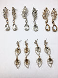 Crystal Marquise Teardrop Earring Champagne | Fashion Jewellery Outlet | Fashion Jewellery Outlet