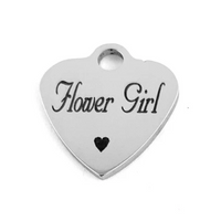 Flower Girl Gift  Customized Charm | Fashion Jewellery Outlet | Fashion Jewellery Outlet