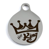 Her King Personalized Charms | Fashion Jewellery Outlet | Fashion Jewellery Outlet