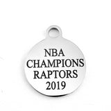 NBA Championship Toronto Raptors Custom Charm| Fashion Jewellery Outlet | Fashion Jewellery Outlet