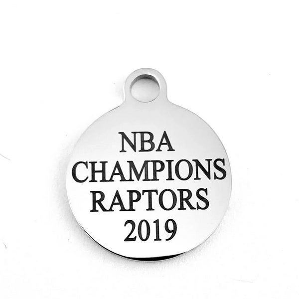 NBA Championship Toronto Raptors Custom Charm| Fashion Jewellery Outlet | Fashion Jewellery Outlet