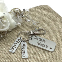Father's Day Key Chain | Fashion Jewellery Outlet | Fashion Jewellery Outlet