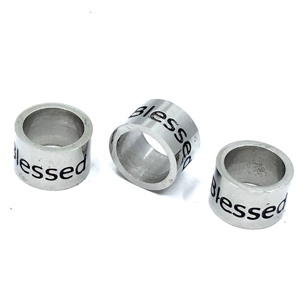 Blessed Stainless Steel Ring | Fashion Jewellery Outlet | Fashion Jewellery Outlet