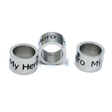My Hero Stainless Steel Ring | Fashion Jewellery Outlet | Fashion Jewellery Outlet